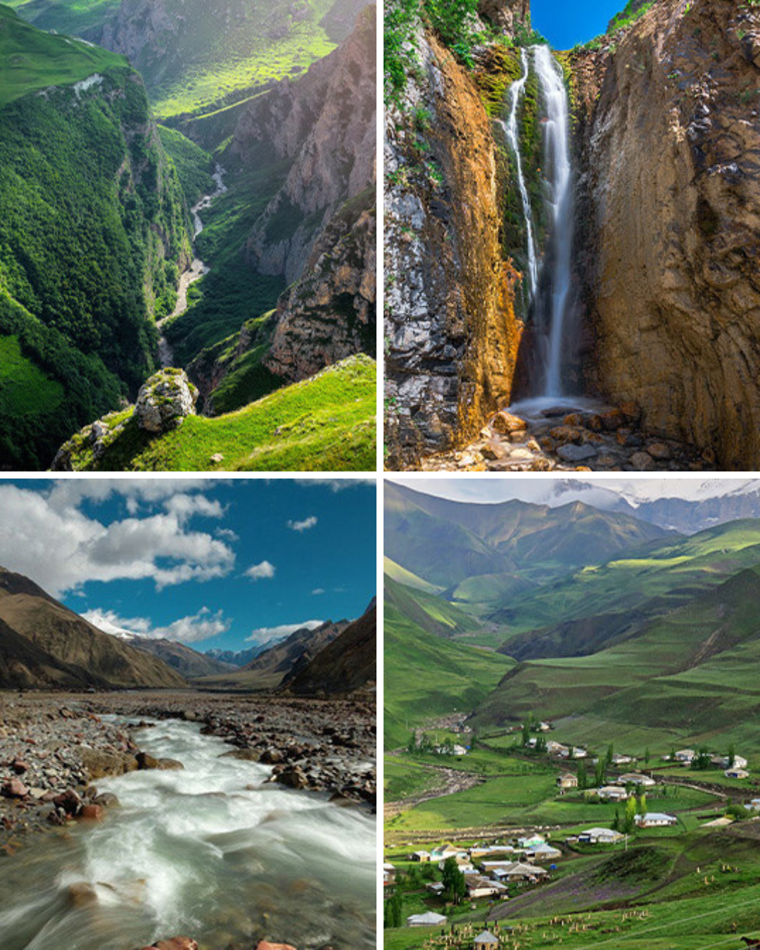 Off-Road Tour to Anzir Waterfall – Khinalyg